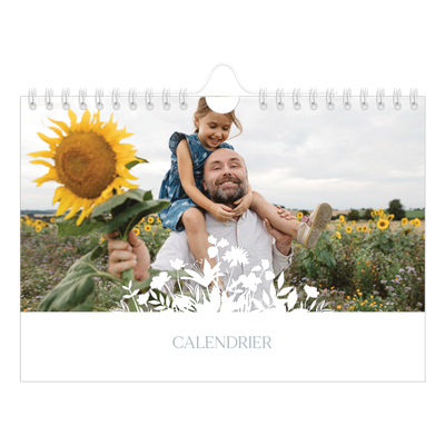 Calendrier photo A5 — Invitation champêtre [couverture]