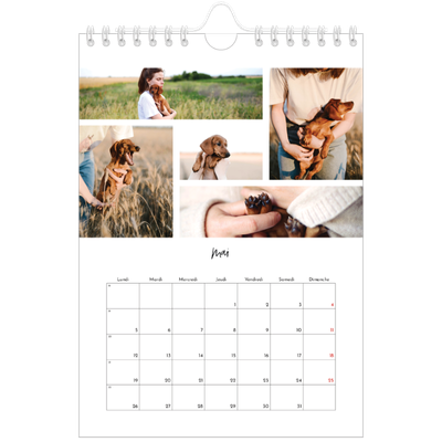 Calendrier photo A5 — Arrangements photo [couverture]