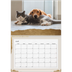 Calendrier photo A4 double (30 x 40 cm) — Classic Gold [Avril]