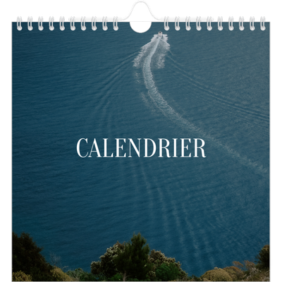 Calendriers annuels carré — Évasion sans fin [couverture]