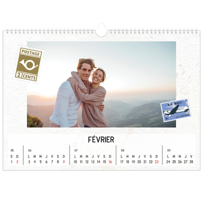 Calendrier photo A3 — Parts unknown [Février]