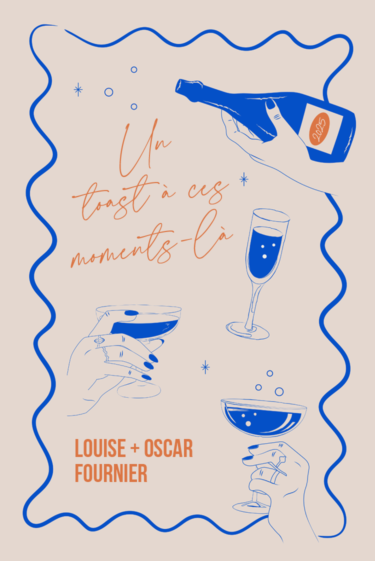 Faire-part & Cartes — Toast vintage