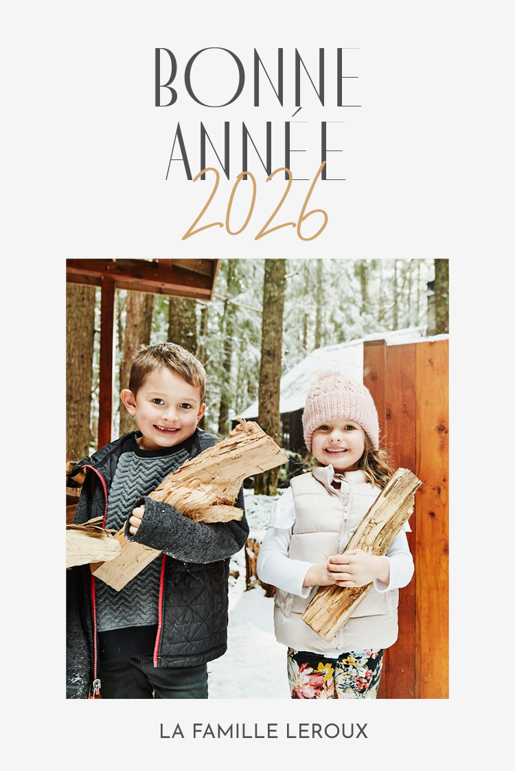 Faire-part & Cartes — Mix de typographies