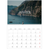 Calendrier photo A4 double (30 x 40 cm) — Évasion sans fin [Janvier]