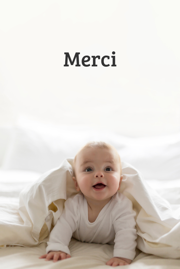 Carte de remerciement — Détails infographiques