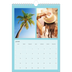 Calendrier photo A4 (20 x 30 cm) — Panel de couleur [Janvier]