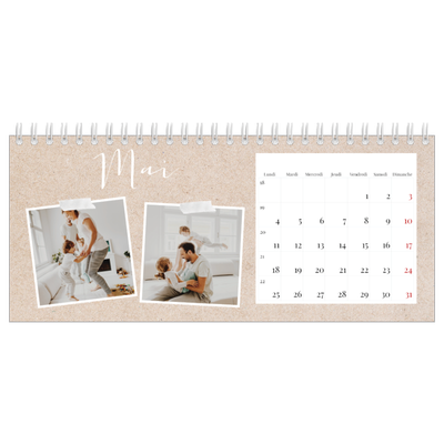 Calendrier de bureau — Calendrier-album [couverture]