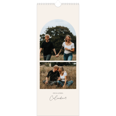 Calendrier mural long  — Arche de souvenirs [couverture]