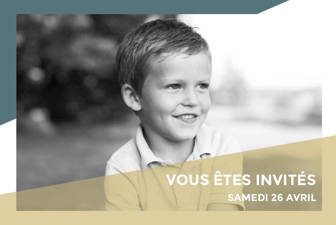 Cartons d'invitation — Filtre bi-couleur