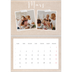 Calendrier photo A4 double (30 x 40 cm) — Calendrier-album [Mars]