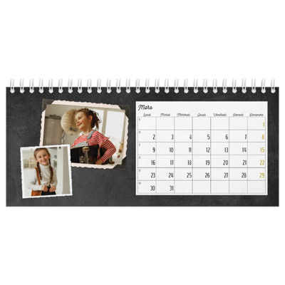 Calendrier de bureau — Collection de photos [Mars]