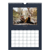 Calendrier photo A4 (20 x 30 cm) — Bleu de Prusse [Avril]