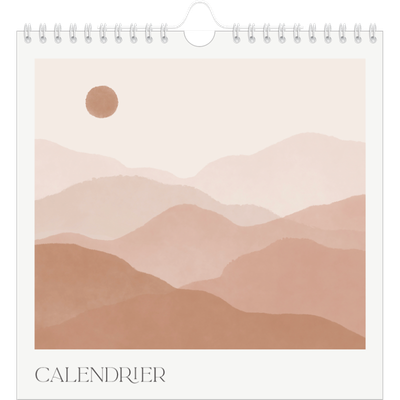 Calendriers annuels carré — Citations inspirantes [couverture]
