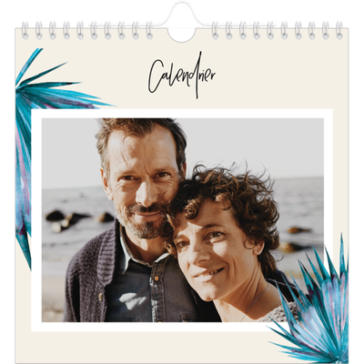 Calendriers annuels carré — Fleurs entremélées [couverture]