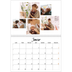 Calendrier photo A4 double (30 x 40 cm) — Journal Intime [Janvier]