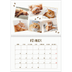 Calendrier photo A4 double (30 x 40 cm) — Chaton joueur [Février]