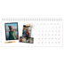Calendrier de bureau — Esprit scrapbook [Janvier]