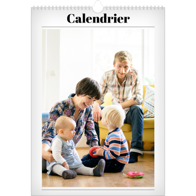 A3 Calendrier annuel — Une de magazine [couverture]