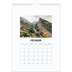Calendrier photo A4 (20 x 30 cm) — Simple photo [Février]