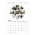 Calendrier photo A5 — Formes et collage [Janvier]