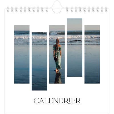 Calendriers annuels carré — Fragments de voyage [couverture]