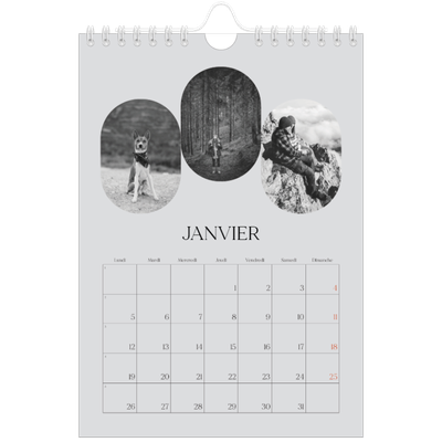 Calendrier photo A5 — Sur la route [Janvier]