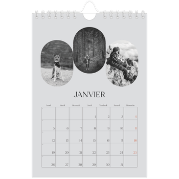 Calendrier photo A5 — Sur la route