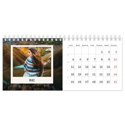 Calendrier de bureau — L'édition portrait [couverture]