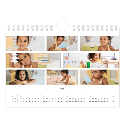 Calendrier photo A5 — Arrangements photo [Mars]