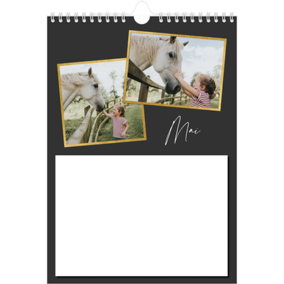 Calendrier photo A4 (20 x 30 cm) — Tellement de souvenirs [couverture]