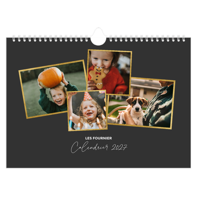 Calendrier photo A4 — Tellement de souvenirs [couverture]