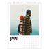 Calendrier photo A4 (20 x 30 cm) — Espace blanc [Janvier]