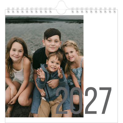 Calendriers annuels carré — Numéros mensuels [couverture]