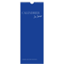 Calendrier mural long  — Classique cobalt [couverture]