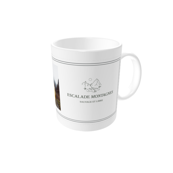 Mug personnalisé — Édition archive - Montagnes