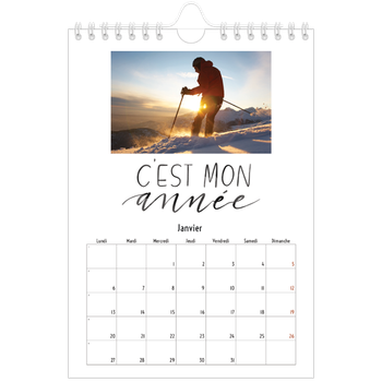 Calendrier photo A5 — Pensée positive