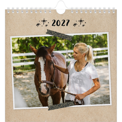 Calendriers annuels carré — Scrapbooking [couverture]