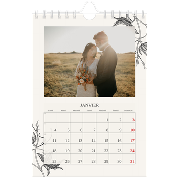 Calendrier photo A5 — Encre & lierre
