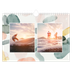 Calendrier photo A4 — Pluie d'aquarelle [couverture]