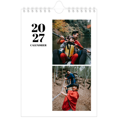 Calendrier photo A5 — Sérif et moments [couverture]