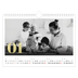 Calendrier photo A4 — Larges numéros brillants [Janvier]