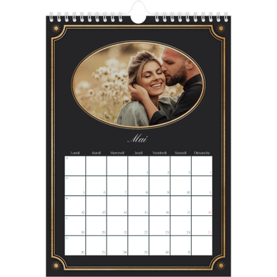 Calendrier photo A4 (20 x 30 cm) — Classique vintage [couverture]