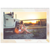 Calendrier photo A4 double (30 x 40 cm) — Pluie d'aquarelle [couverture]