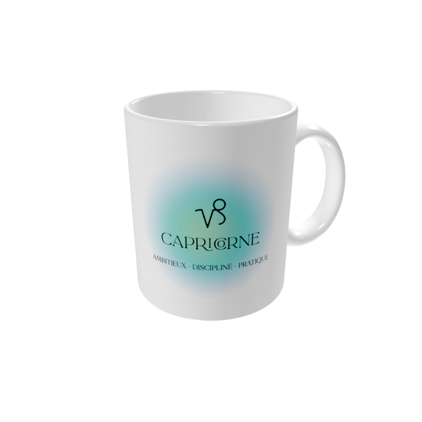 Mug personnalisé — Dégradé astrologique - Capricorne