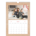 Calendrier photo A4 (20 x 30 cm) — Touches de rouge [couverture]