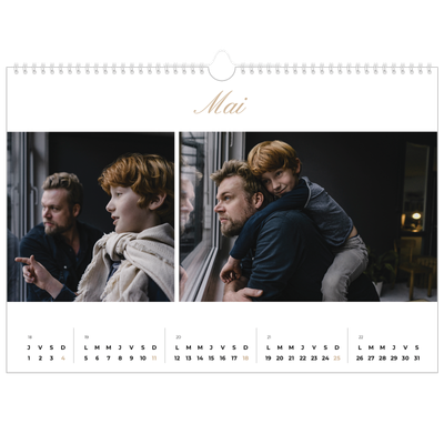 Calendrier photo A3 — Diaporama [couverture]