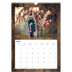 A3 Calendrier annuel — Rustique [Janvier]