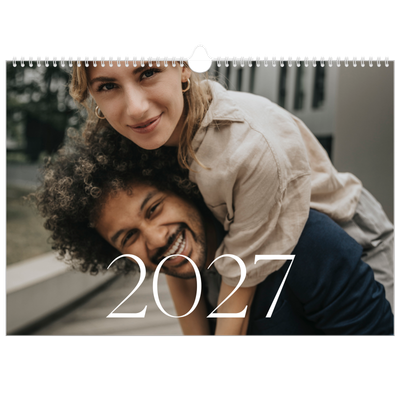 Calendrier photo A3 — Plus grand que la vie [couverture]