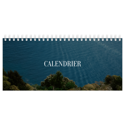 Calendrier de bureau — Évasion sans fin [couverture]