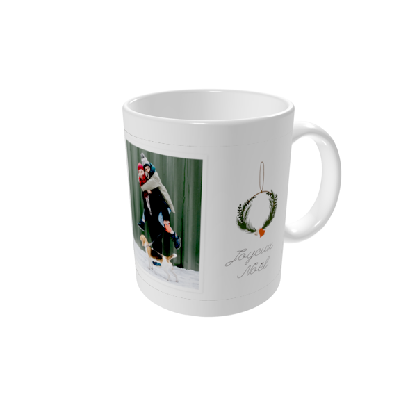 Mug personnalisé — Vœux au coin du feu